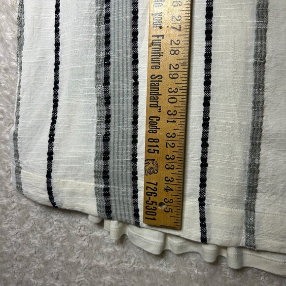 SOFT SURROUNDINGS Coco De Mer Kaftan 2 Piece Dress 100% Cotton Size Medium - Picture 8 of 8